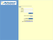 Tablet Screenshot of myassistant.com